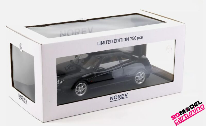 1:18 Alfa Romeo GTV - 1999 - Zwart - Gelimiteerde Editie - Afbeelding 5