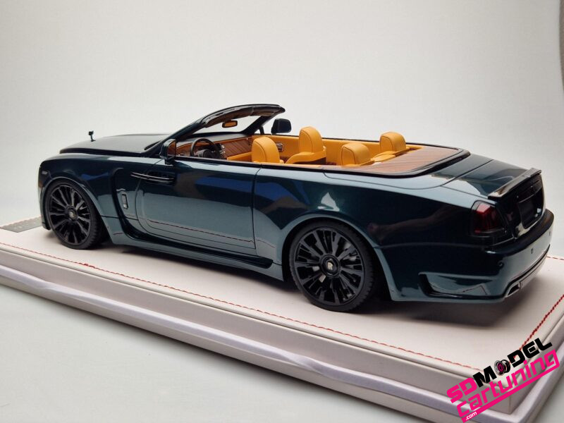 1:18 Rolls Royce Novitec Spofec Dawn Overdose - Groen/Zwart - Inclusief vitrinebox + Luxe Grondplaat - immagine 5