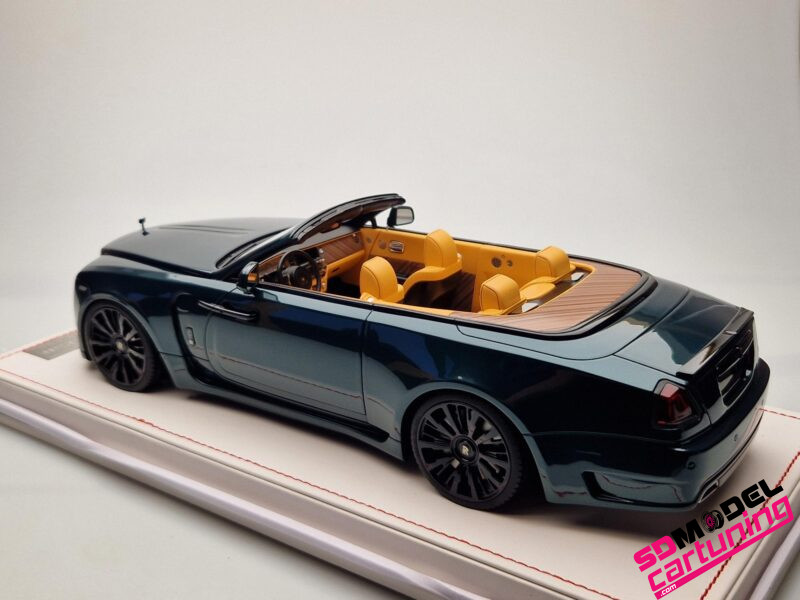 1:18 Rolls Royce Novitec Spofec Dawn Overdose - Groen/Zwart - Inclusief vitrinebox + Luxe Grondplaat - immagine 2