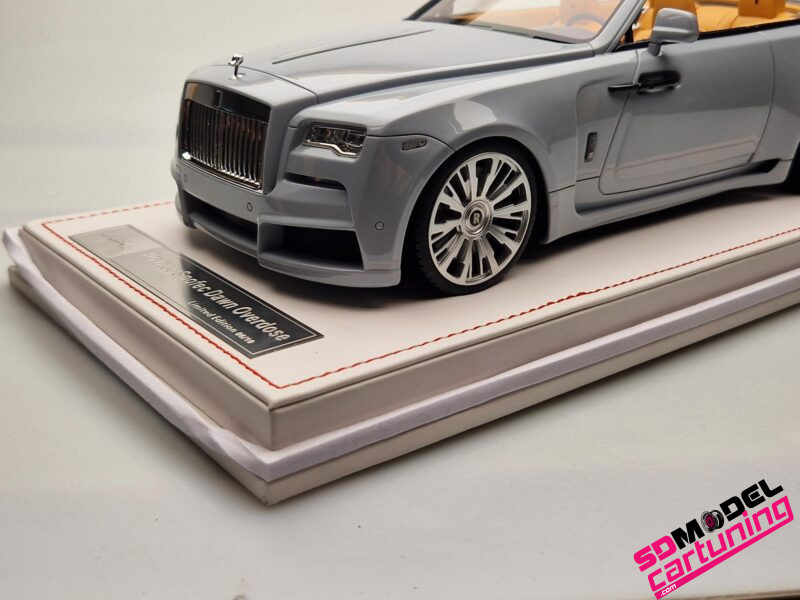 1:18 Rolls Royce Novitec Spofec Dawn Overdose - Grijs/Zilver - Inclusief vitrinebox + Luxe Grondplaat - immagine 2