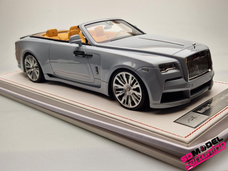 1:18 Rolls Royce Novitec Spofec Dawn Overdose - Grijs/Zilver - Inclusief vitrinebox + Luxe Grondplaat - immagine 6