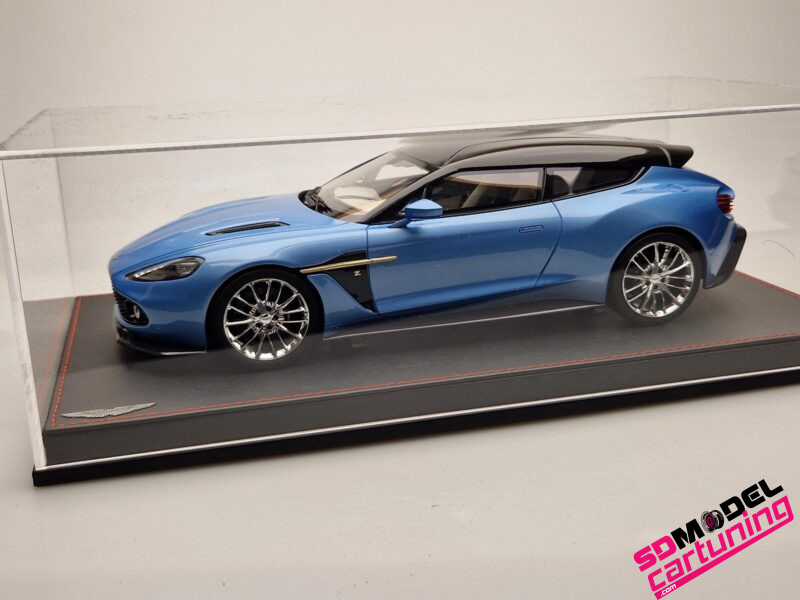 1:18 Aston Martin Zagato Shooting Brake - Blauw metallic - Imagen 8