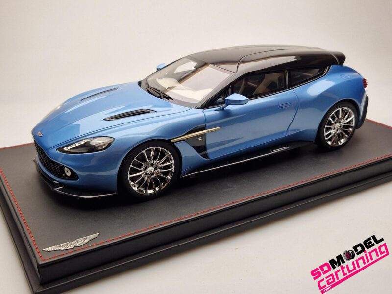 1:18 Aston Martin Zagato Shooting Brake - Azul metálico