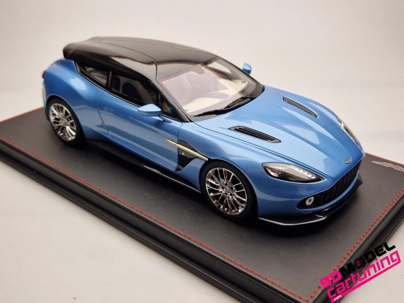 1:18 Aston Martin Zagato Shooting Brake - Blauw metallic - Imagen 7