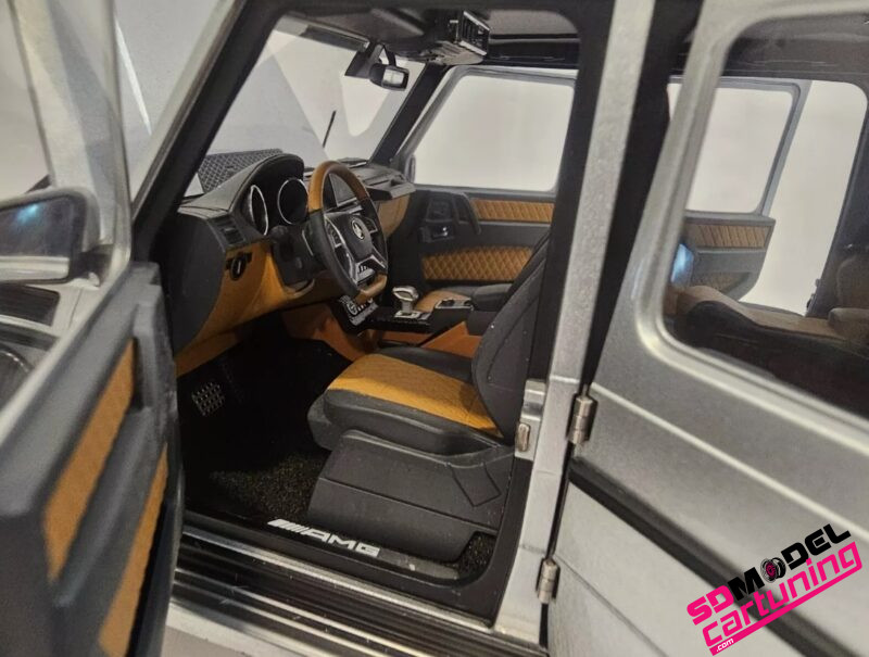 1:18 Mercedes-Benz G63 AMG 6x6 Zilver - immagine 6