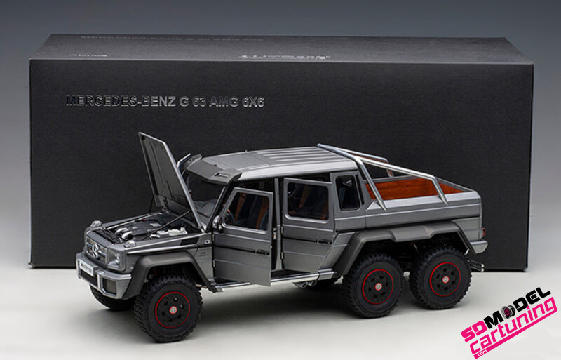 1:18 Mercedes-Benz G63 AMG 6x6 Zilver - immagine 7