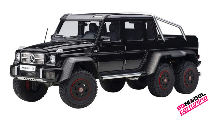 1:18 Mercedes-Benz G63 AMG 6x6 Nero