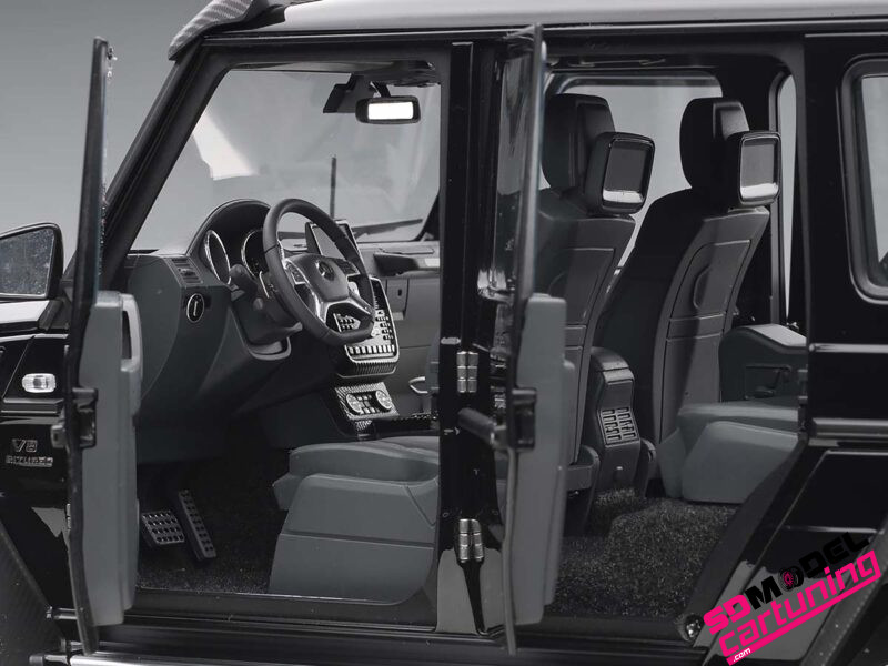 1:18 Mercedes-Benz G63 AMG 6x6 Zwart - immagine 2