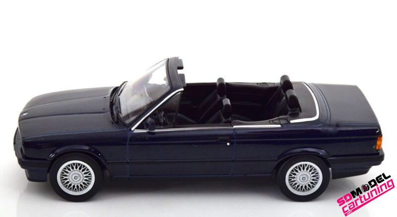 1:18 BMW E30 325I Cabrio - 1991 - Donkerblauw Metallic - Gelimiteerde Editie - Afbeelding 2