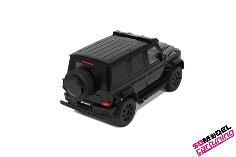 1:18 Mercedes Benz Brabus G800 4x4 - 2023 - Zwart - Afbeelding 3