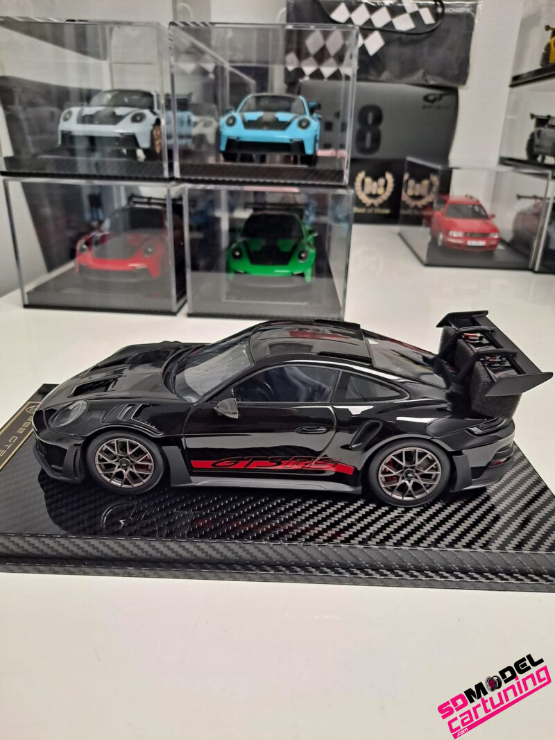 1:18 Porsche 911 GT3 RS - Zwart - Afbeelding 5