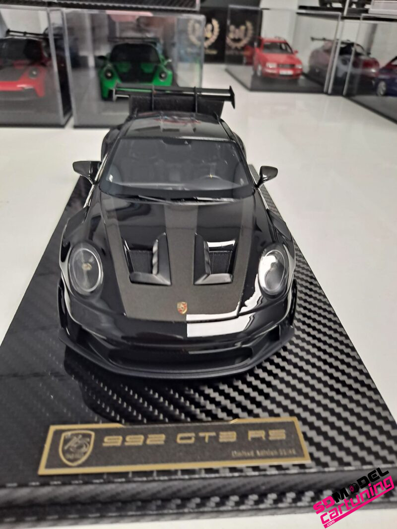 1:18 Porsche 911 GT3 RS - Zwart - Afbeelding 7