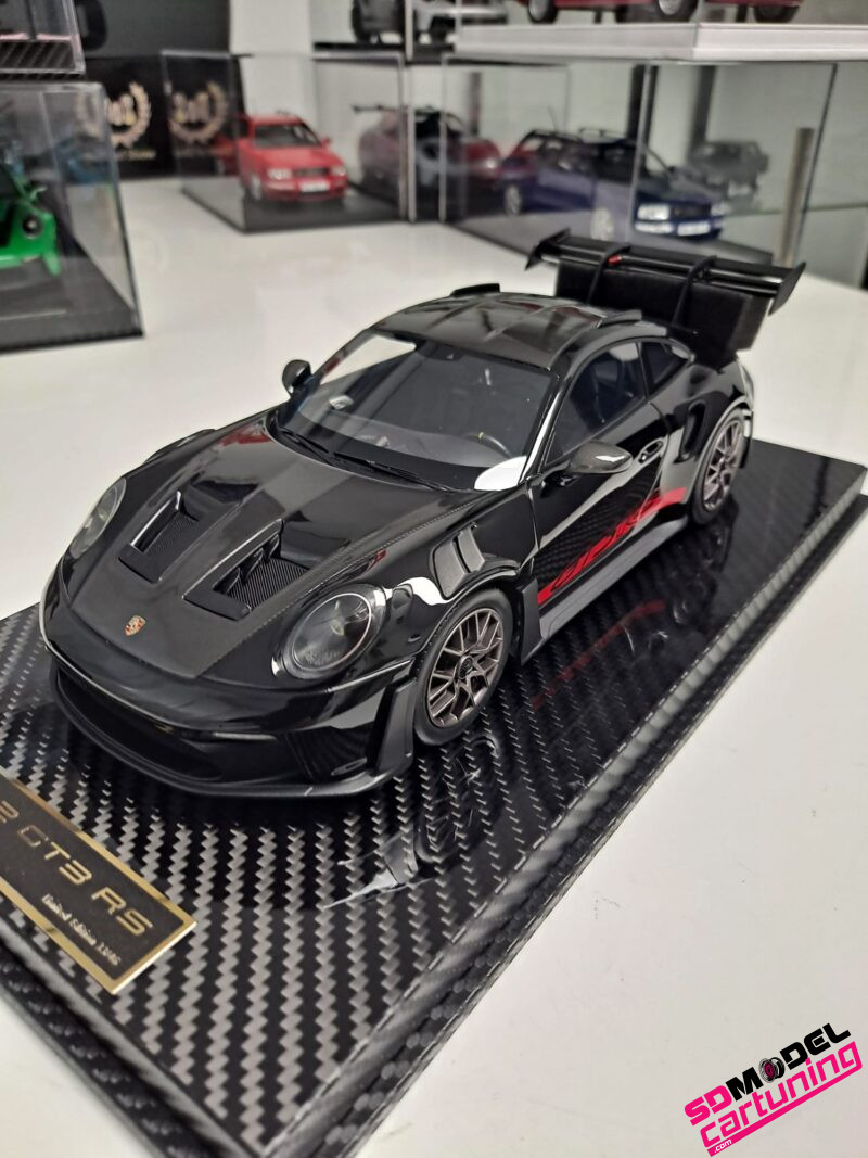 1:18 Porsche 911 GT3 RS - Zwart - Afbeelding 2