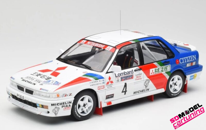 1:18 Mitsubishi Galant VR-4 No.4 - A.Vatanen RAC Rally 1990