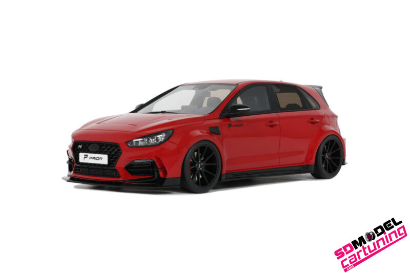 1:18 Hyundai I30 N Prior design - 2021 - Rouge