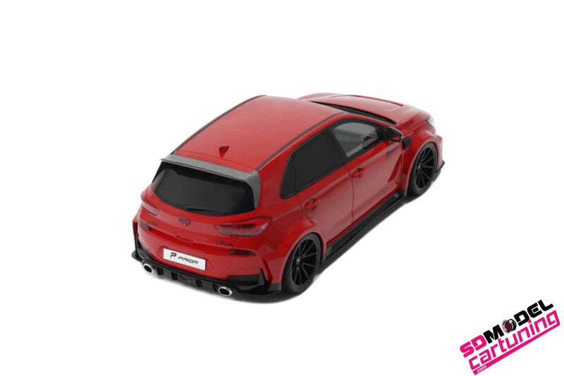 1:18 Hyundai I30 N Prior design - 2021 - Rood – Image 3