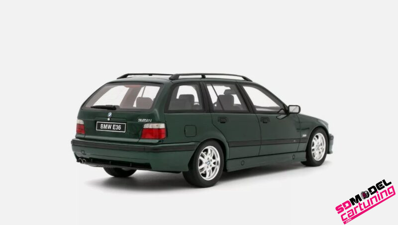 1:18 BMW E36 328I Touring M Pack - 1997 - Groen Metallic - Afbeelding 3