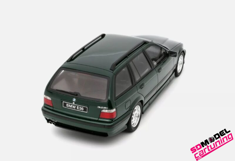 1:18 BMW E36 328I Touring M Pack - 1997 - Groen Metallic - Afbeelding 5