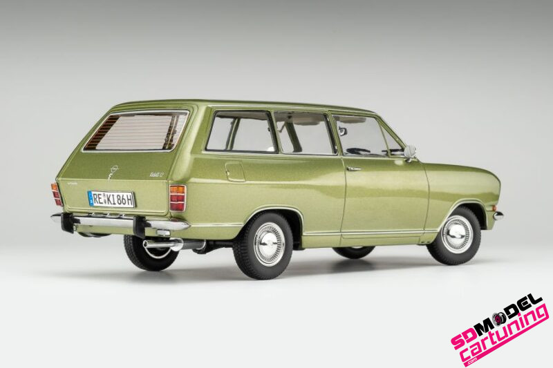 1:18 Opel Kadett B Caravan - 1972 - Lemon Green Metallic - Afbeelding 3