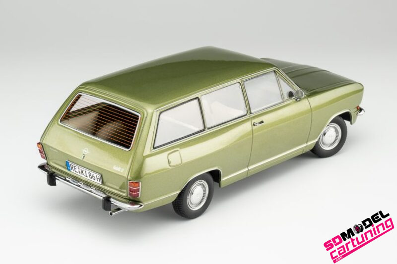 1:18 Opel Kadett B Caravan - 1972 - Lemon Green Metallic - Afbeelding 5