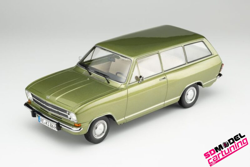 1:18 Opel Kadett B Caravan - 1972 - Lemon Green Metallic - Afbeelding 2