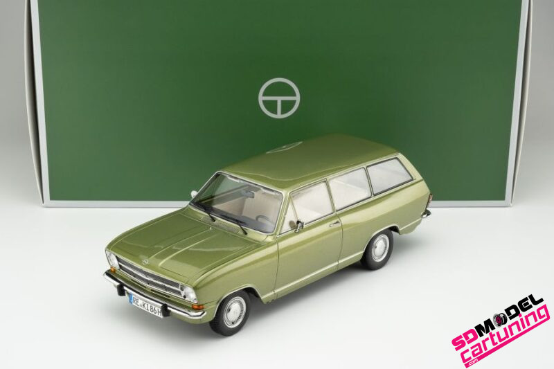 1:18 Opel Kadett B Caravan - 1972 - Lemon Green Metallic - Afbeelding 7