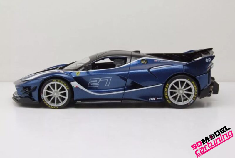 1:18 Ferrari FXX-K EVO #27 - 2018 - Blauw – Image 2