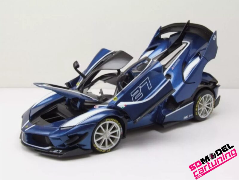 1:18 Ferrari FXX-K EVO #27 - 2018 - Blauw – Image 4