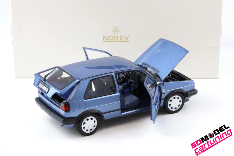 1:18 Volkswagen Golf MK2 10 Million – 1988 – Star Blue Metallic – Bild 3