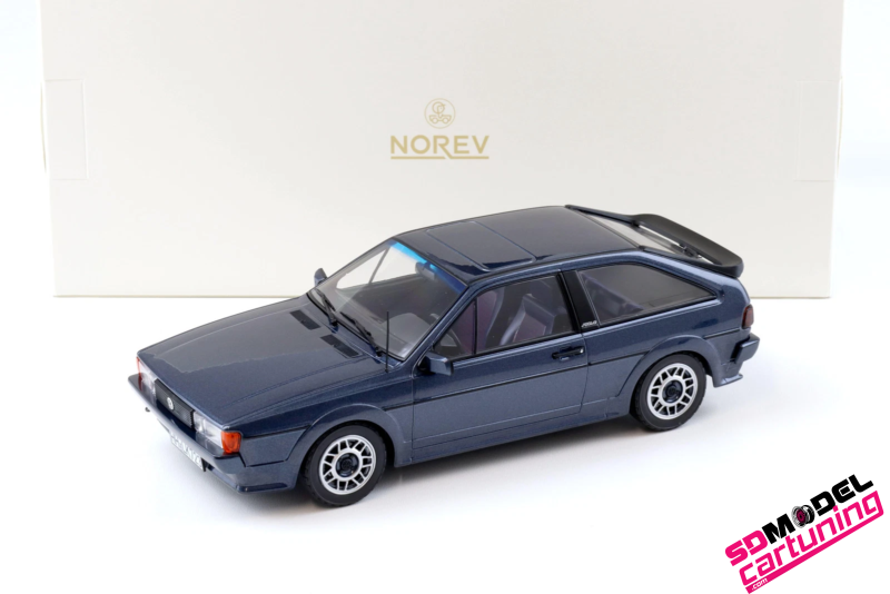 1:18 Volkswagen Scirocco Scala - 1987 - Bleu Hélios Métallisé