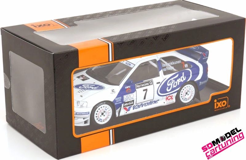 1:18 Ford Escort RS Cosworth WRC #7 - 2nd RAC Rallye - Juha Kankkunen, Juha Repo - Afbeelding 3