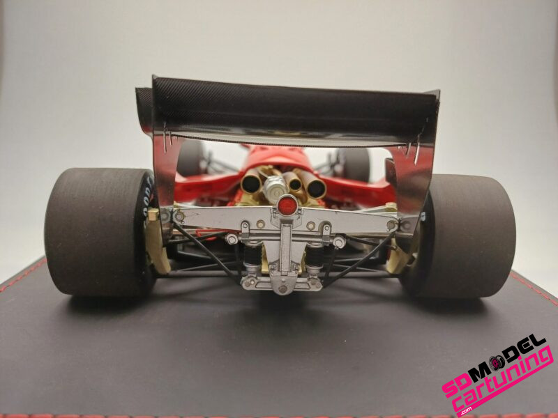 1:18 Ferrari 126 C4 #27 Michele Alboreto - 1984 - Inclusief luxe Grondplaat/Vitrinebox - Imagen 7