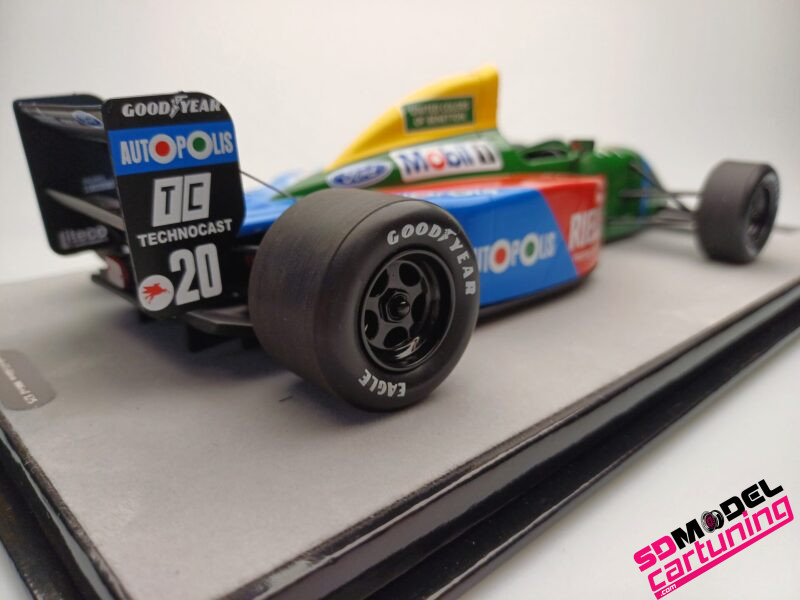 1:18 Benetton B190 #20 Nelson Piquet Monaco GP - 1990 - Afbeelding 3