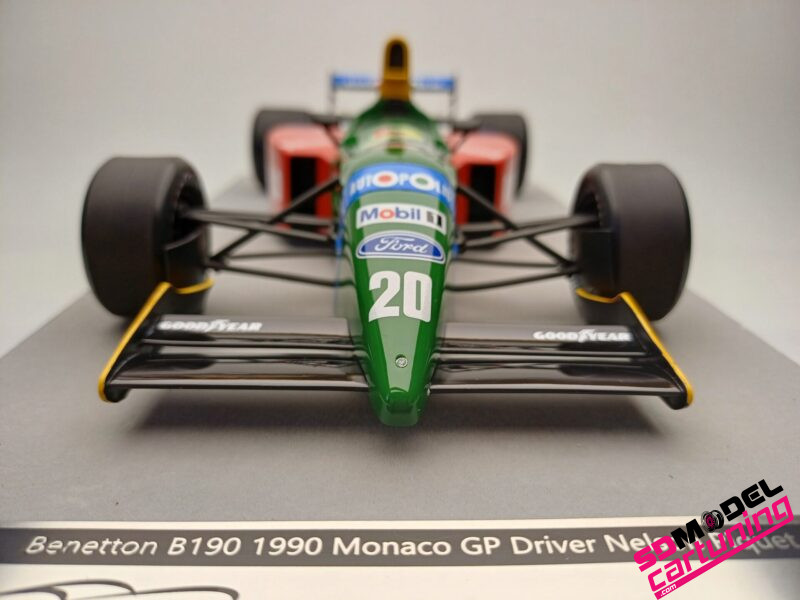 1:18 Benetton B190 #20 Nelson Piquet Monaco GP - 1990 - Afbeelding 6