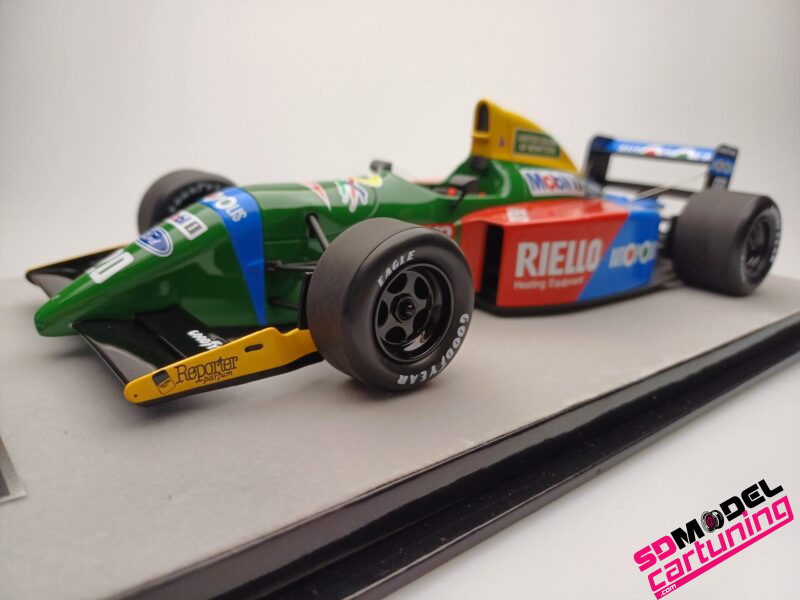 1:18 Benetton B190 #20 Nelson Piquet Monaco GP - 1990 - Afbeelding 8