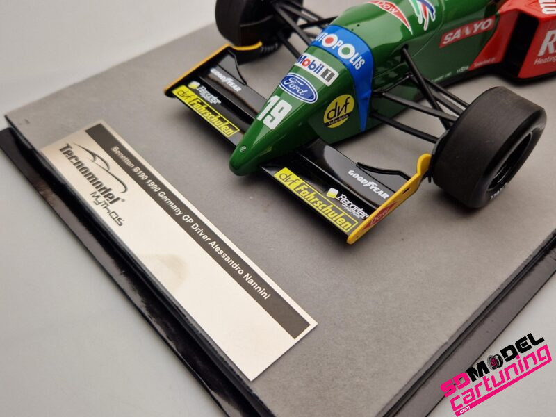 1:18 Benetton B190 #19 Alessandro Nannini - German GP - 1990 - Afbeelding 5