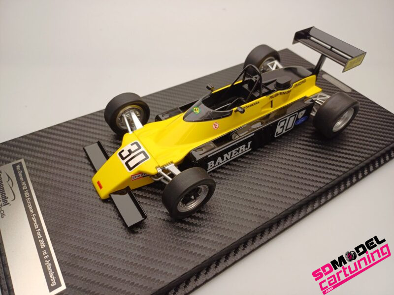 1:18 Van Diemen RF82 #30 Ayrton Senna Fórmula británica Ronda 8 Jyllandsring - 1982