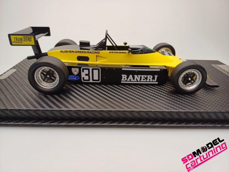 1:18 Van Diemen RF82  #30 Ayrton Senna British Formula  Round 8 Jyllandsring - 1982 - Imagen 3