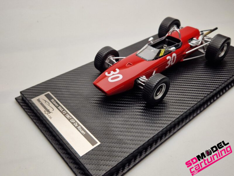 1:18 Mclaren M4A F2 London Trophy #30 P. Courage - 1967 - Rood - Imagen 3