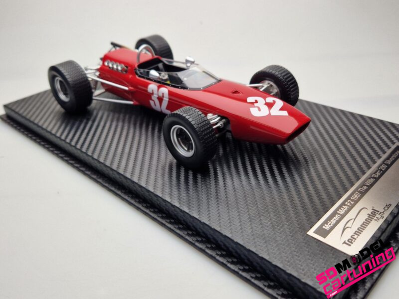 1:18 Mclaren M4A F2 #32 Bruce Mclaren - The Wills Barc 200 Silverstone - 1967 - Afbeelding 2