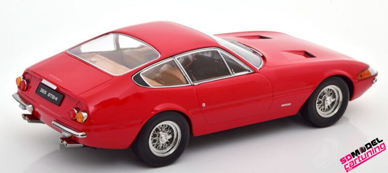 1:18 Ferrari 365 GTB Daytona Coupe Serie 1 - 1969 - Rood - Afbeelding 2