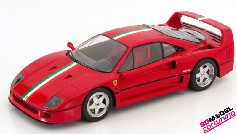 1:18 Ferrari F40 Italia Design - Rood