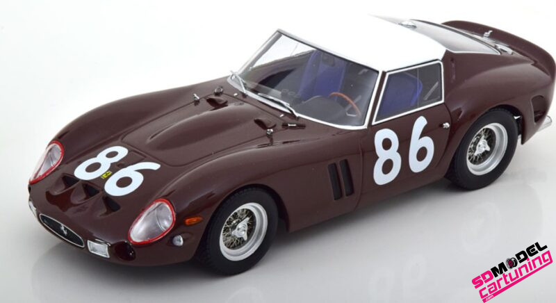 1:18 Ferrari 250 GTO No.86 Targa Florio Scarletti/Ferraro - 1962 - Burgundy