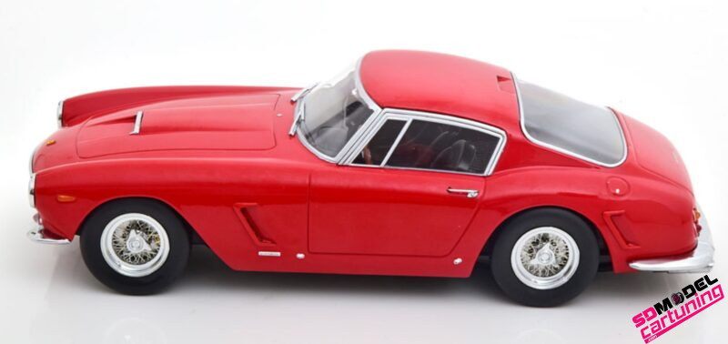 1:18 Ferrari 250 GT SWB Passo Corto - 1961 - Rood - Afbeelding 3