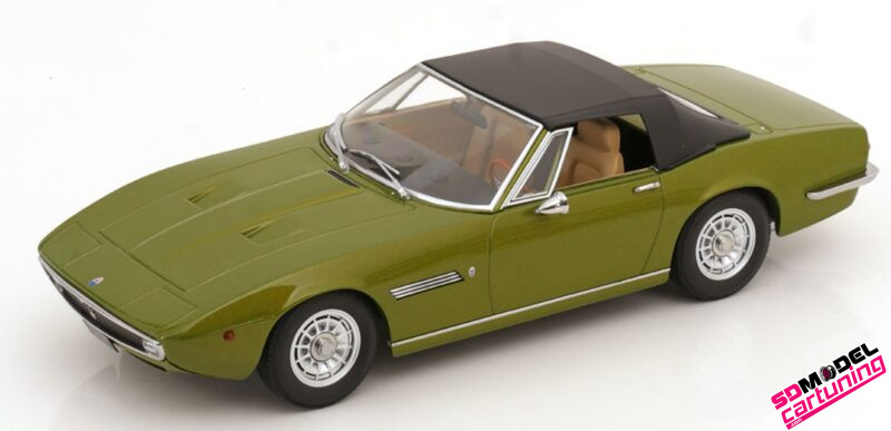 1:18 Maserati Ghibli Spyder - 1970 - Lichtgroen Metallic - Afbeelding 4