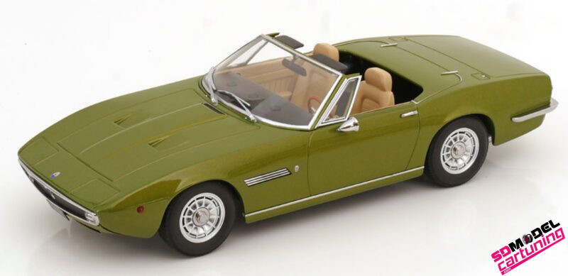 1:18 Maserati Ghibli Spyder - 1970 - Lichtgroen Metallic