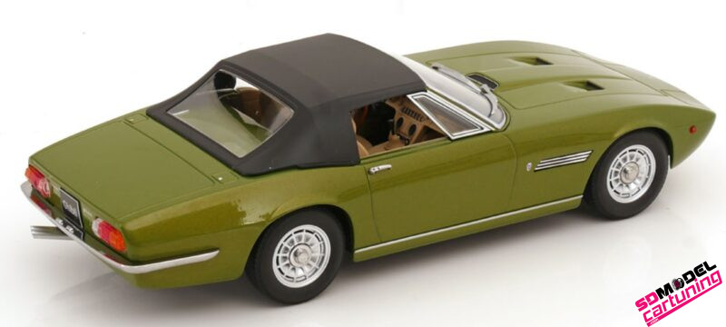 1:18 Maserati Ghibli Spyder - 1970 - Lichtgroen Metallic - Afbeelding 2