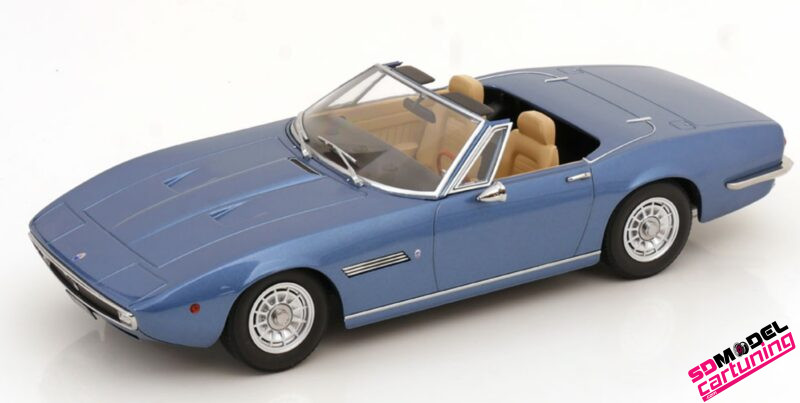 1:18 Maserati Ghibli Spyder - 1970 - Lichtblauw Metallic