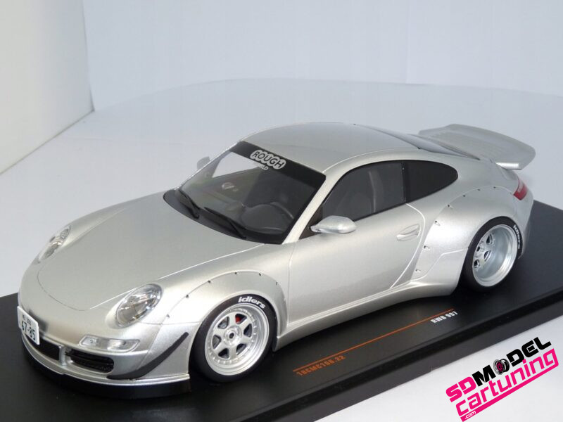 1:18 Porsche 997 RWB - Zilver - Imagen 2