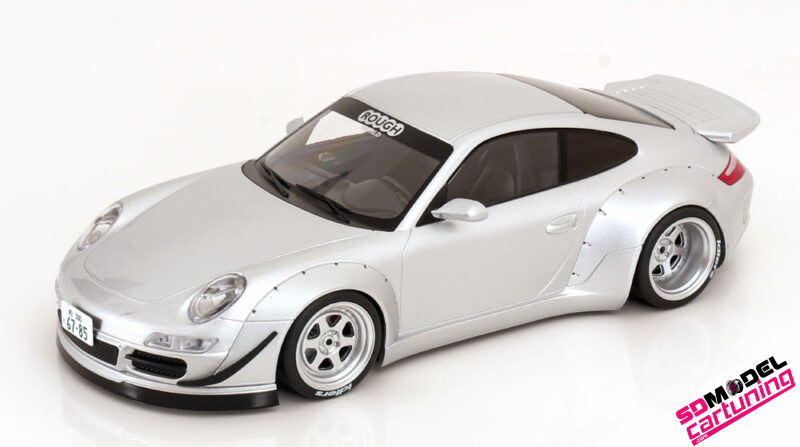 1:18 Porsche 997 RWB - Zilver